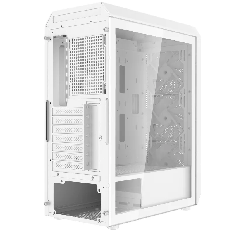 XPG VALOR AIR PLUS MID-TOWER behuizing wit, midi tower, pc, wit, ATX, micro ATX, Mini-ITX, SPCC, 16 cm