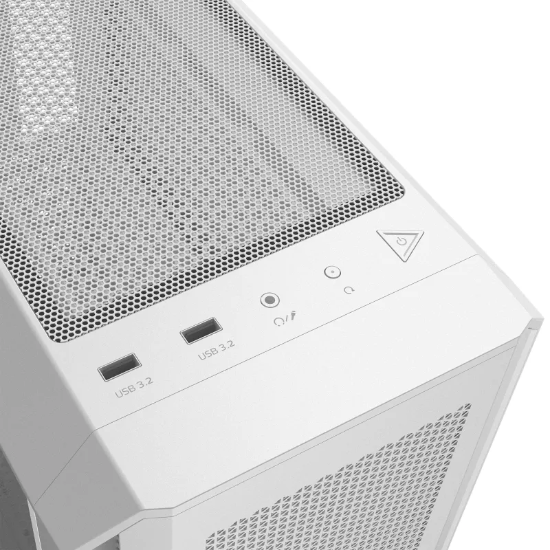 XPG VALOR AIR PLUS MID-TOWER behuizing wit, midi tower, pc, wit, ATX, micro ATX, Mini-ITX, SPCC, 16 cm