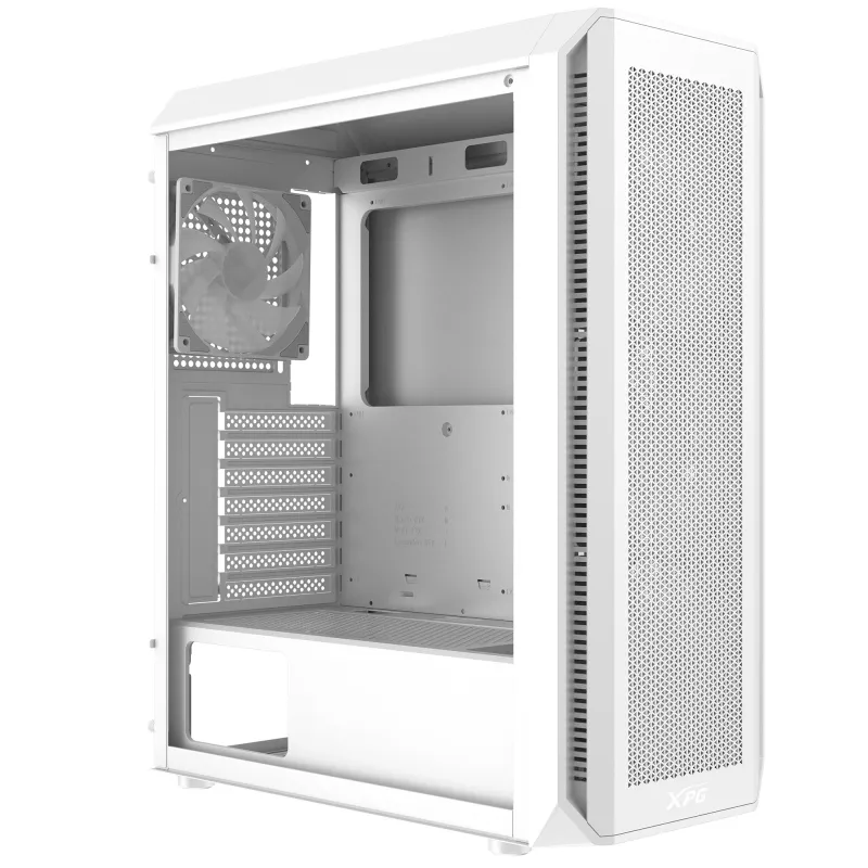 XPG VALOR AIR PLUS MID-TOWER behuizing wit, midi tower, pc, wit, ATX, micro ATX, Mini-ITX, SPCC, 16 cm