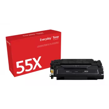 Everyday™ zwarte toner van Xerox compatibel met HP 55X (CE255X), hoge capaciteit