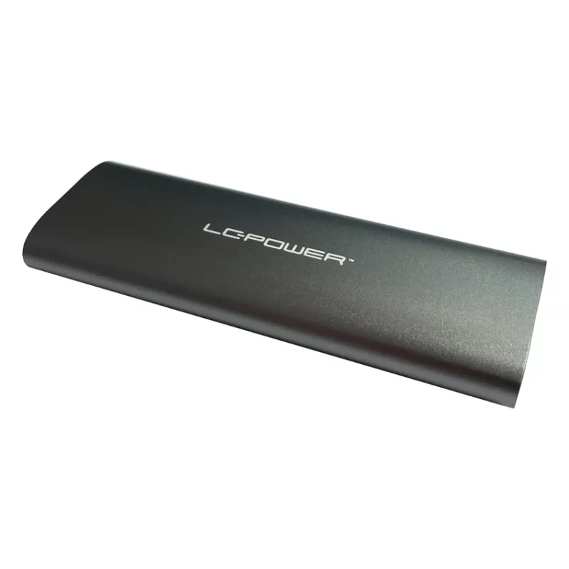 LC-POWER M.2 SSD-behuizing (NVMe & SATA), USB 3.2 Gen.2x1, zwart – LC-M2-C-MULTI-2