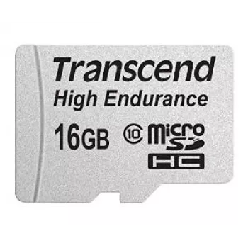 Flashgeheugen Transcend 16GB MicroSDHC Class 10 met adapter