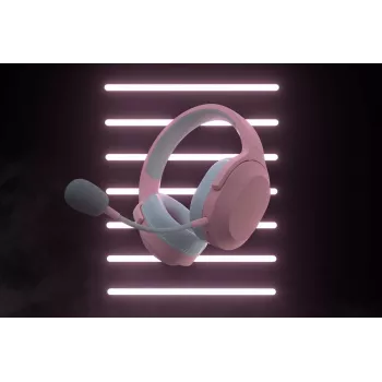 RAZER Headset Barracuda X - Stereo - bedraad & draadloos - USB-C - Quartz Pink
