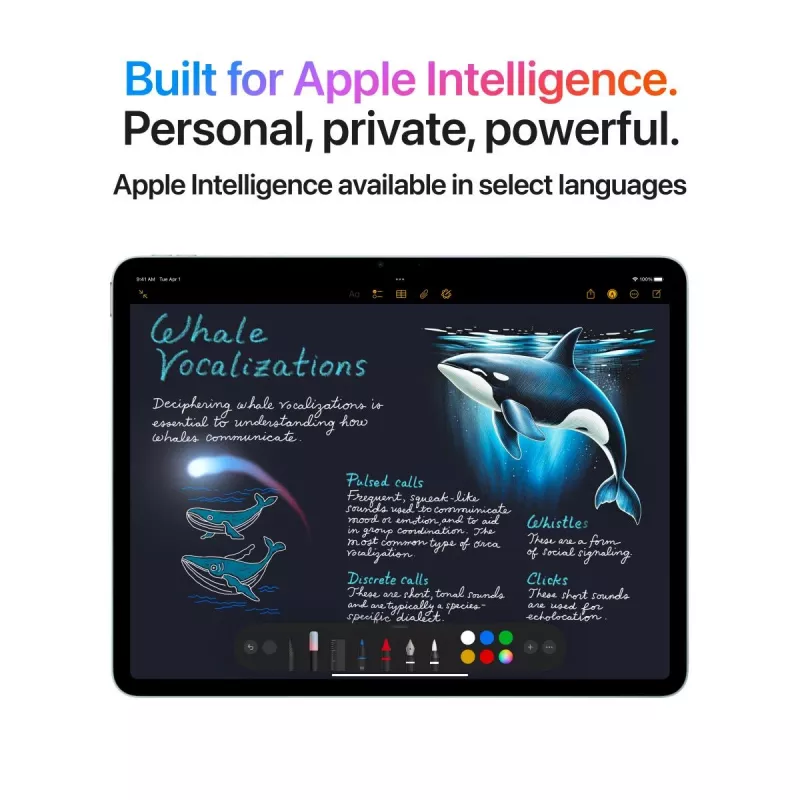 APPLE iPad Air (2025) - M3 - 11in - 7e generatie - Wi-Fi - 512GB - Starlight