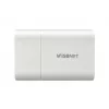 Hanwha XNB-6001 box-IP-beveiligingscamera, voor binnengebruik, 2 MP, PoE, digitale PTZ, ivoor