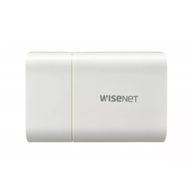 Hanwha XNB-6001 box-IP-beveiligingscamera, voor binnengebruik, 2 MP, PoE, digitale PTZ, ivoor