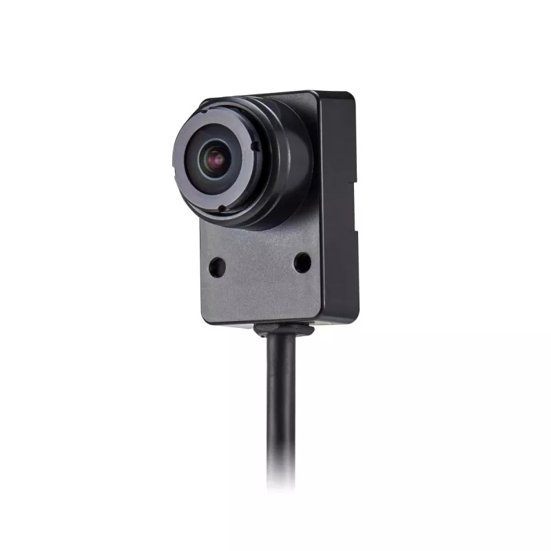 Hanwha XNB-6001 box-IP-beveiligingscamera, voor binnengebruik, 2 MP, PoE, digitale PTZ, ivoor