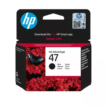 Cartridge HP Ink 47 6ZD21AE zwart
