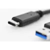 DIGITUS ASSMANN USB Type-C verbindingskabel, type C naar A M/M, 1m Super Speed zwart