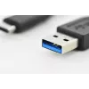 DIGITUS ASSMANN USB Type-C verbindingskabel, type C naar A M/M, 1m Super Speed zwart