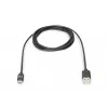 DIGITUS ASSMANN USB Type-C verbindingskabel, type C naar A M/M, 1m Super Speed zwart