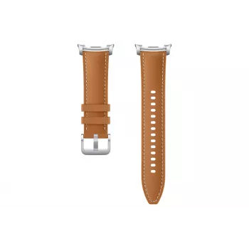 Hybride armband voor Samsung Galaxy Watch8 S/M/L, kleur Caramel, compatibel met Galaxy Watch8 (ET-SLL50LAEGEU)
