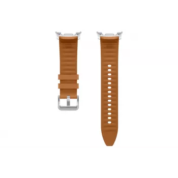 Hybride armband voor Samsung Galaxy Watch8 S/M/L, kleur Caramel, compatibel met Galaxy Watch8 (ET-SLL50LAEGEU)