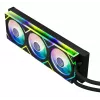 XPG LEVANTE II 360 zwart, all-in-one vloeistofkoeler, 12 cm, zwart