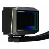 XPG LEVANTE II 360 zwart, all-in-one vloeistofkoeler, 12 cm, zwart