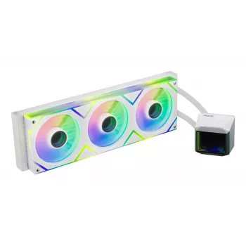 XPG LEVANTE II 360 Wit, alles-in-één-waterkoeling, 12 cm, wit