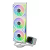 XPG LEVANTE II 360 Wit, alles-in-één-waterkoeling, 12 cm, wit