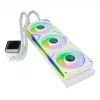 XPG LEVANTE II 360 Wit, alles-in-één-waterkoeling, 12 cm, wit