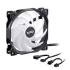 XPG VENTO 120 ARGB PWM (3-pack) zwart, ventilator, 12 cm, 300 tpm, 1650 tpm, zwart