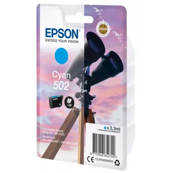Cartridge Epson 502 cyaan C13T02V24010