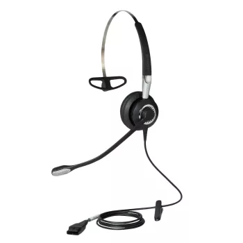 Jabra BIZ 2400 II Mono IP, 3-in-1, bedraad, kantoor/callcenter, 54 g, headset, zwart, zilver