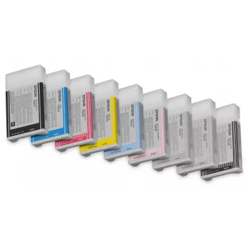 Epson losse cartridge licht-licht-zwart T603900 220 ml, licht-licht-zwart, pigmentinkt, 220 ml, 1 stuks