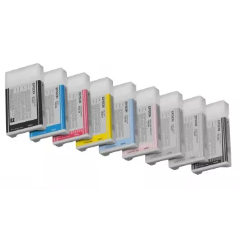 Epson losse cartridge licht-licht-zwart T603900 220 ml, licht-licht-zwart, pigmentinkt, 220 ml, 1 stuks