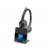 HP Poly Savi 8420 Office stereo DECT 1880-1900 MHz headset, draadloos, kantoor/callcenter, 160 g, headset, zwart