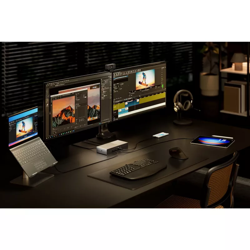 Kensington SD5000T5 EQ Thunderbolt 5 Triple 4K dockingstation met 140W PD - Windows/macOS
