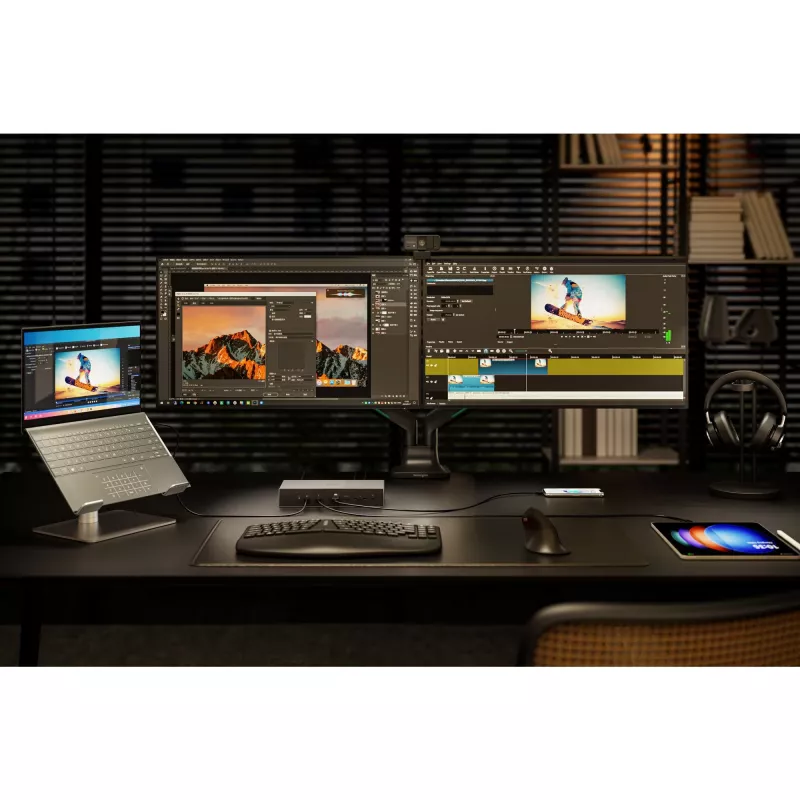 Kensington SD5000T5 EQ Thunderbolt 5 Triple 4K dockingstation met 140W PD - Windows/macOS