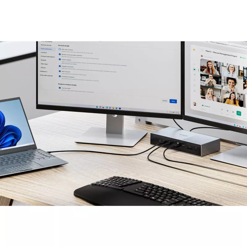 Kensington SD5000T5 EQ Thunderbolt 5 Triple 4K dockingstation met 140W PD - Windows/macOS