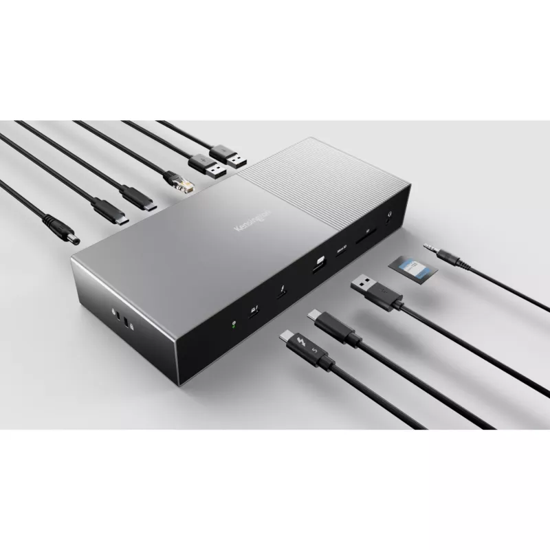 Kensington SD5000T5 EQ Thunderbolt 5 Triple 4K dockingstation met 140W PD - Windows/macOS