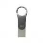 SILICON POWER Mobile C80 – 32 GB dual-USB-stick – Type-C / Type-A – grijs