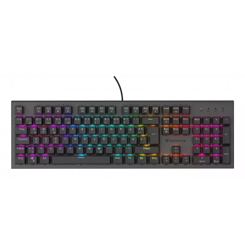 GENESIS NKG-2179 toetsenbord gaming USB QWERTZ Duits zwart