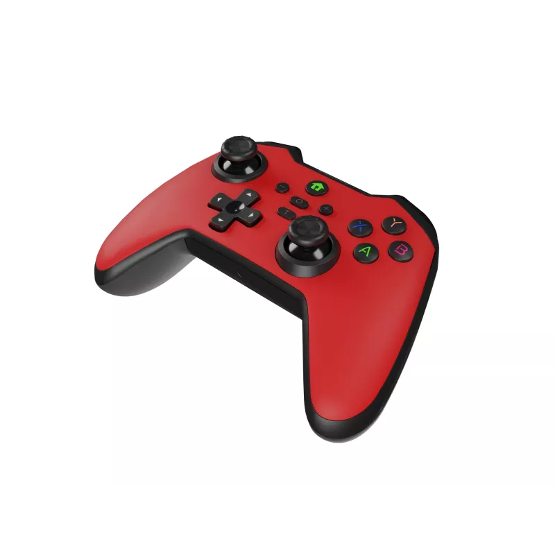 GENESIS Mangan 400 Red Bluetooth gamepad analoog / digitaal Android, MAC, Nintendo Switch, PC, iOS