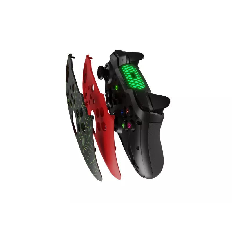GENESIS Mangan 400 Red Bluetooth gamepad analoog / digitaal Android, MAC, Nintendo Switch, PC, iOS