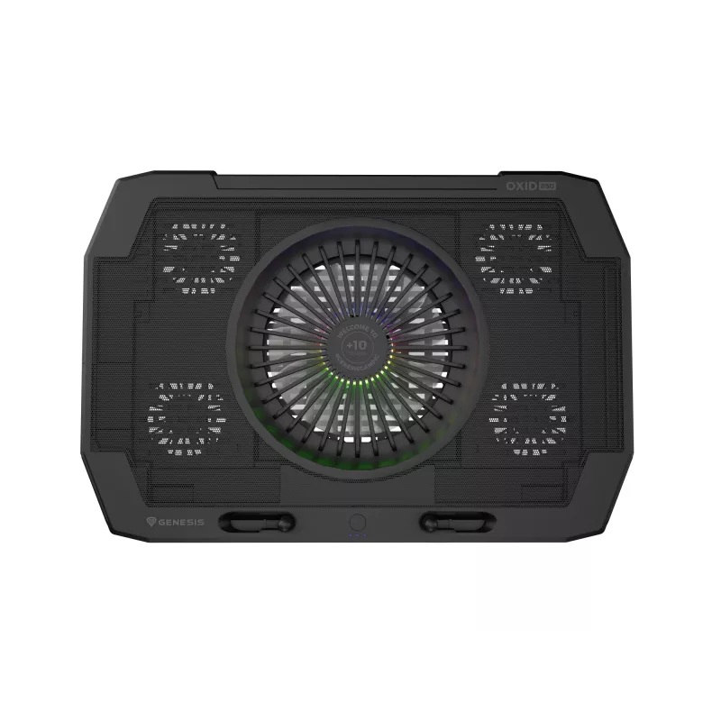GENESIS Oxid 850 laptop-koelpad 43,9 cm (17,3 inch) 2500 tpm zwart