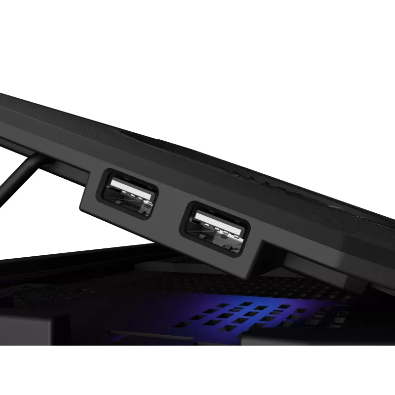 GENESIS Oxid 850 laptop-koelpad 43,9 cm (17,3 inch) 2500 tpm zwart