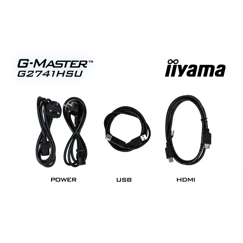 iiyama G-MASTER G2741HSU-B1 computermonitor 68,6 cm (27 inch) 1920 x 1080 pixel Full HD zwart