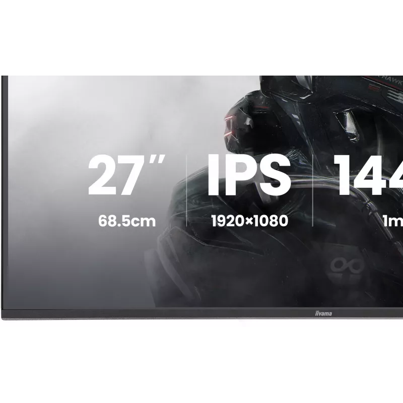 iiyama G-MASTER GB2741HSU-B1 computermonitor 68,6 cm (27 inch) 1920 x 1080 pixel Full HD LED zwart