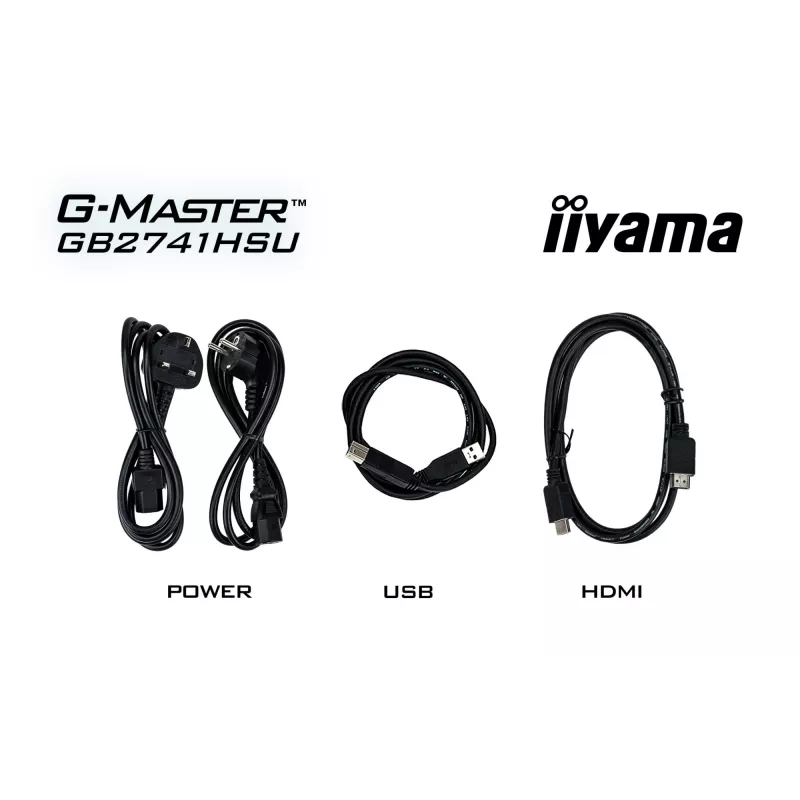 iiyama G-MASTER GB2741HSU-B1 computermonitor 68,6 cm (27 inch) 1920 x 1080 pixel Full HD LED zwart