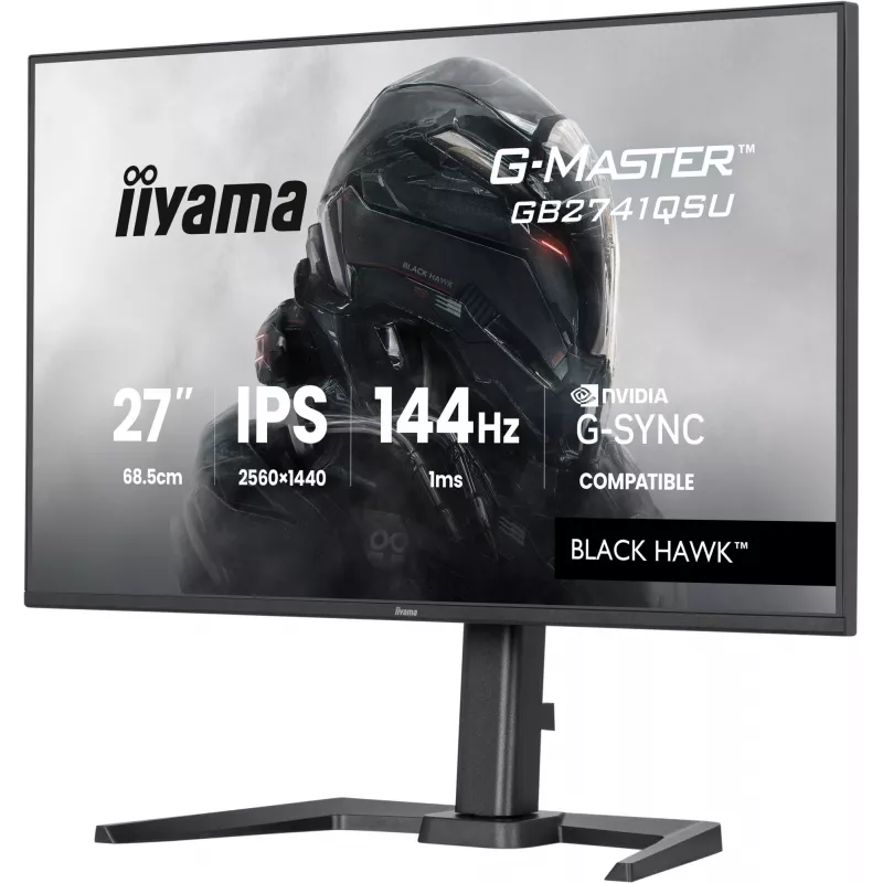 iiyama G-MASTER GB2741QSU-B1 computermonitor 68,6 cm (27 inch) 2560 x 1440 pixel 4K Ultra HD LED zwart