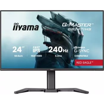 iiyama G-MASTER GB2471HS-B1 computermonitor 60,5 cm (23,8 inch) 1920 x 1080 pixel Full HD zwart