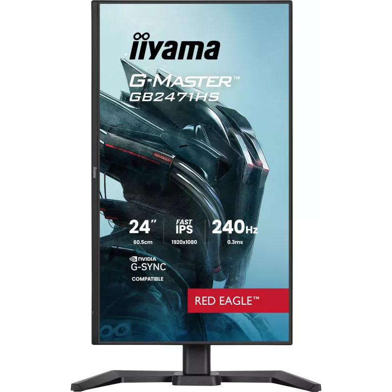 iiyama G-MASTER GB2471HS-B1 computermonitor 60,5 cm (23,8 inch) 1920 x 1080 pixel Full HD zwart