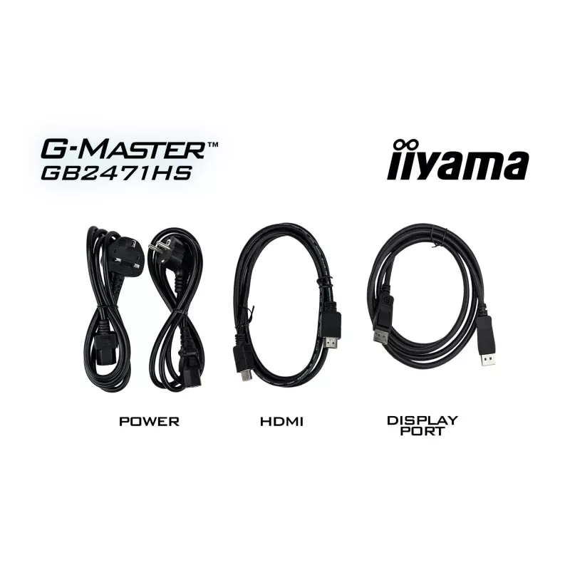 iiyama G-MASTER GB2471HS-B1 computermonitor 60,5 cm (23,8 inch) 1920 x 1080 pixel Full HD zwart