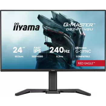 iiyama G-MASTER GB2471HSU-B1 computermonitor 60,5 cm (23,8 inch) 1920 x 1080 pixel Full HD zwart