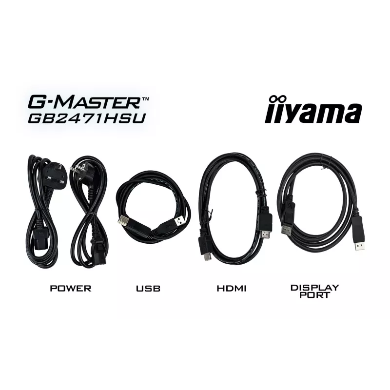 iiyama G-MASTER GB2471HSU-B1 computermonitor 60,5 cm (23,8 inch) 1920 x 1080 pixel Full HD zwart