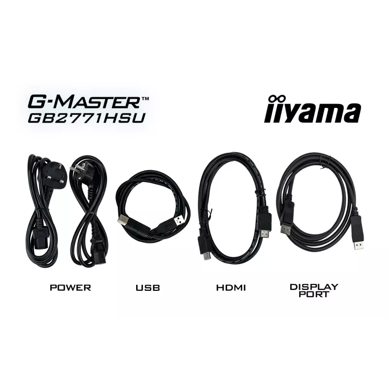 iiyama G-MASTER GB2771HSU-B1 computermonitor 68,6 cm (27 inch) 1920 x 1080 pixel Full HD zwart