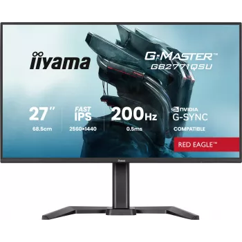 iiyama G-MASTER GB2771QSU-B1 computermonitor 68,6 cm (27 inch) 2560 x 1440 pixel Wide Quad HD zwart