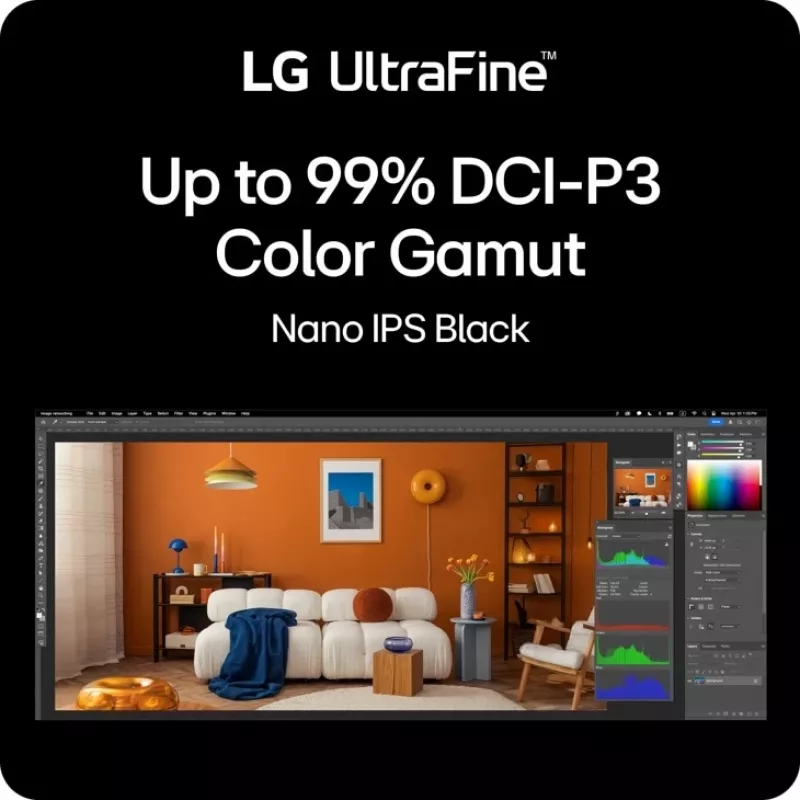 LG 40U990A-W computermonitor 101,6 cm (40 inch) 5120 x 2160 pixel WUHD zwart